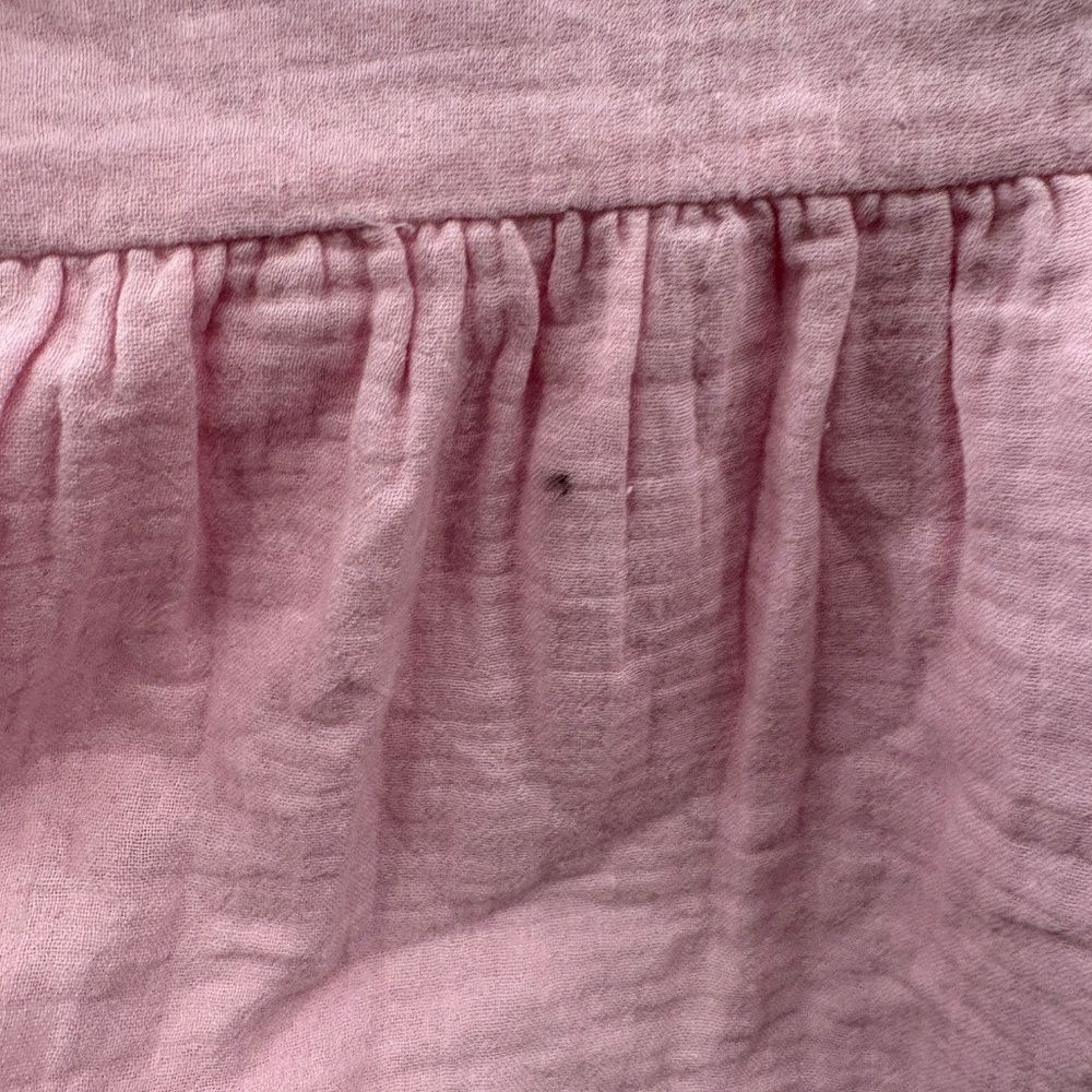 Maisie Light Pink Cotton Tiered Midi Dress | Size XS - Picture 14 of 14